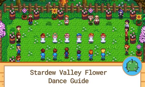 Dance held where is the flower festival in Stardew Valley: A Blend of Tradition and Celebration